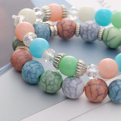 Svssy Boho Bloom Charm Bracelet