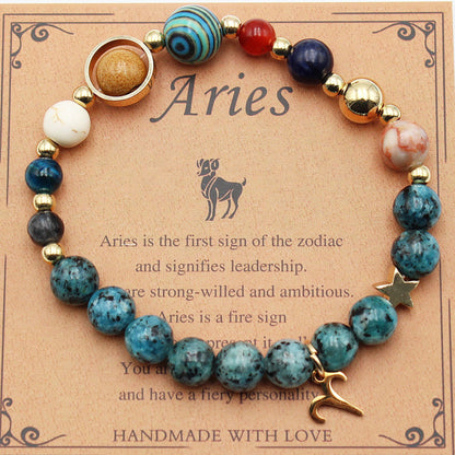 Svssy Celestial Aura Zodiac Bracelet Collection