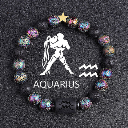 Svssy Cosmic Essence Zodiac Beaded Bracelet