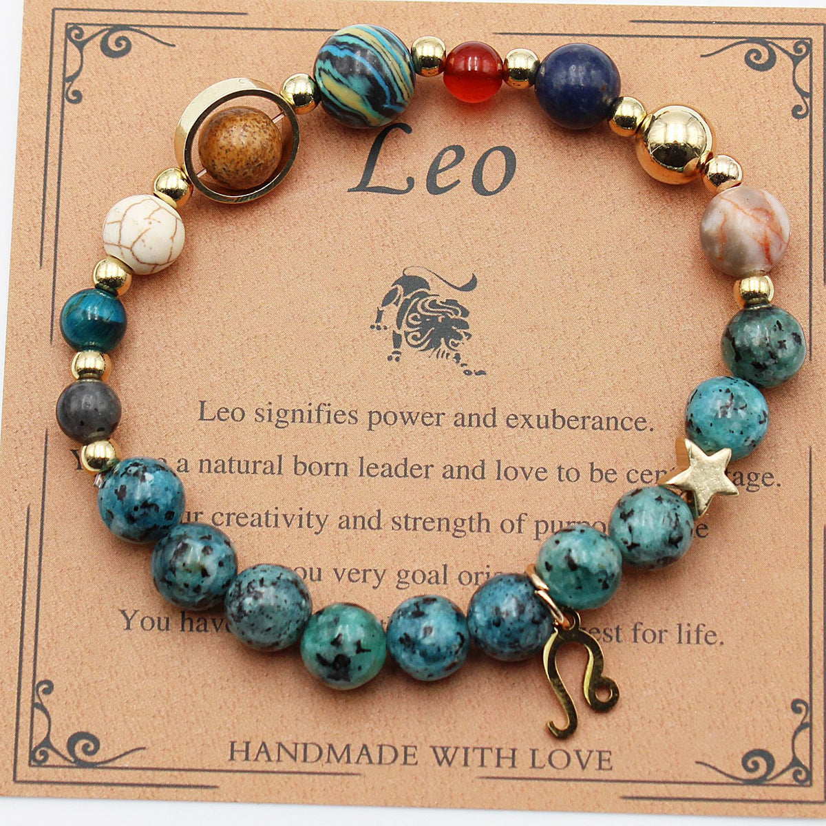 Svssy Celestial Aura Zodiac Bracelet Collection