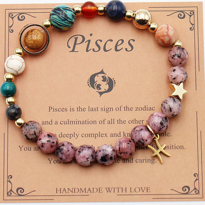 Svssy Celestial Aura Zodiac Bracelet Collection