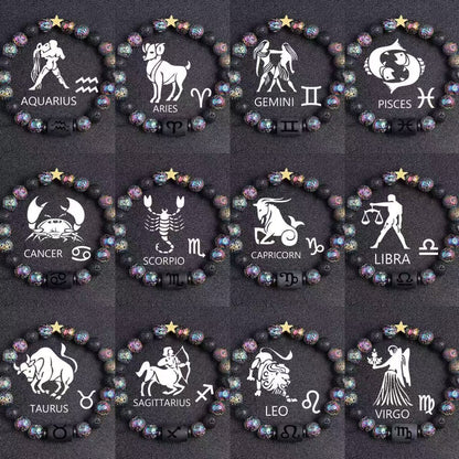 Svssy Cosmic Essence Zodiac Beaded Bracelet