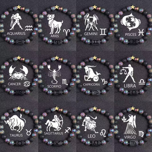Svssy Cosmic Essence Zodiac Beaded Bracelet