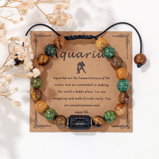 Svssy Zodiac Aura Woven Bracelet Collection