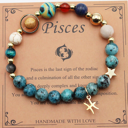 Svssy Celestial Aura Zodiac Bracelet Collection