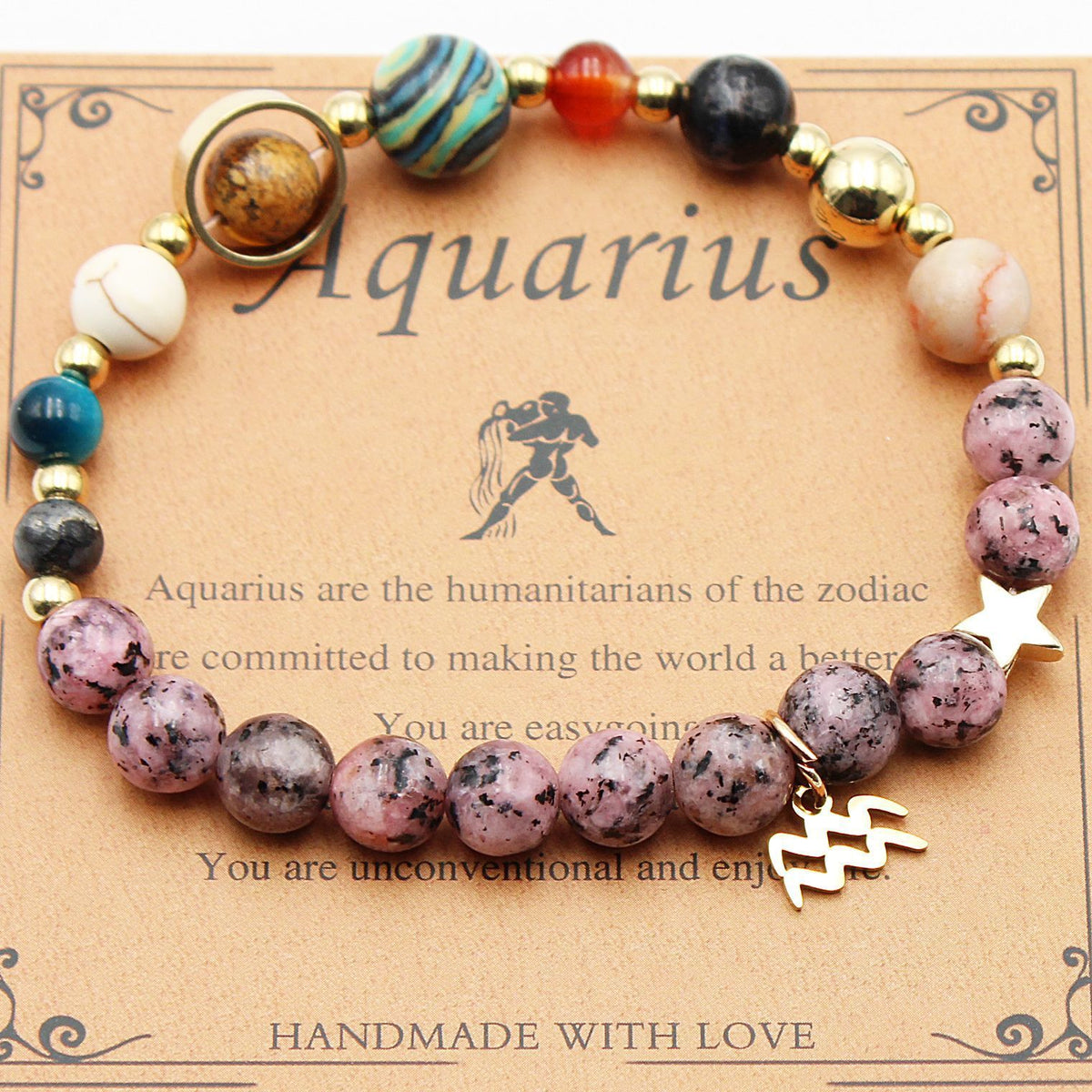 Svssy Celestial Aura Zodiac Bracelet Collection