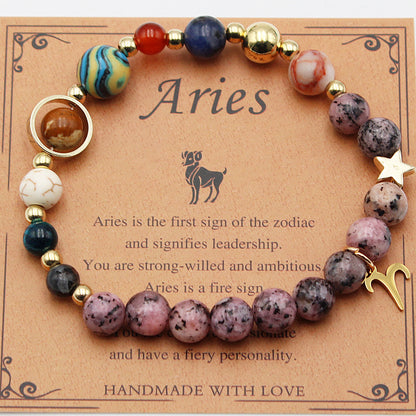 Svssy Celestial Aura Zodiac Bracelet Collection