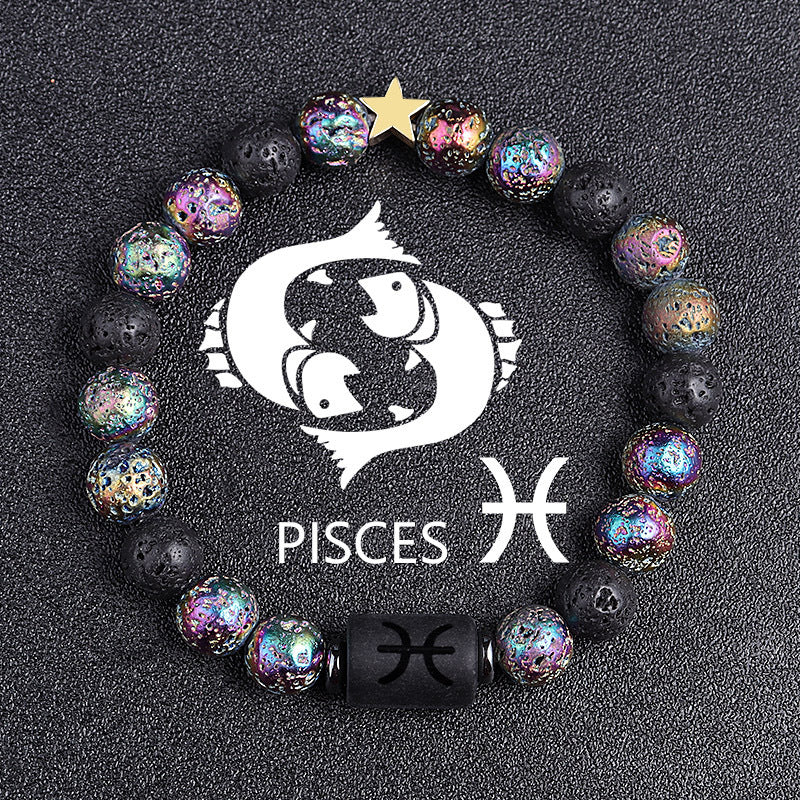 Svssy Cosmic Essence Zodiac Beaded Bracelet