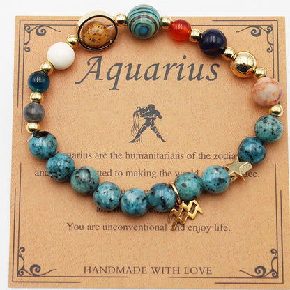 Svssy Celestial Aura Zodiac Bracelet Collection
