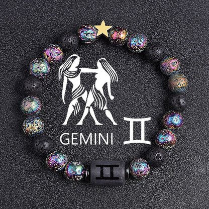 Svssy Cosmic Essence Zodiac Beaded Bracelet