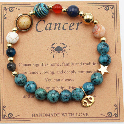Svssy Celestial Aura Zodiac Bracelet Collection
