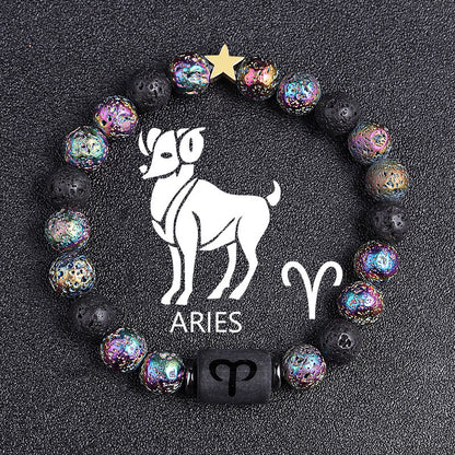 Svssy Cosmic Essence Zodiac Beaded Bracelet