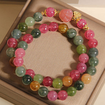 Svssy Rainbow Harmony Beaded Bracelet
