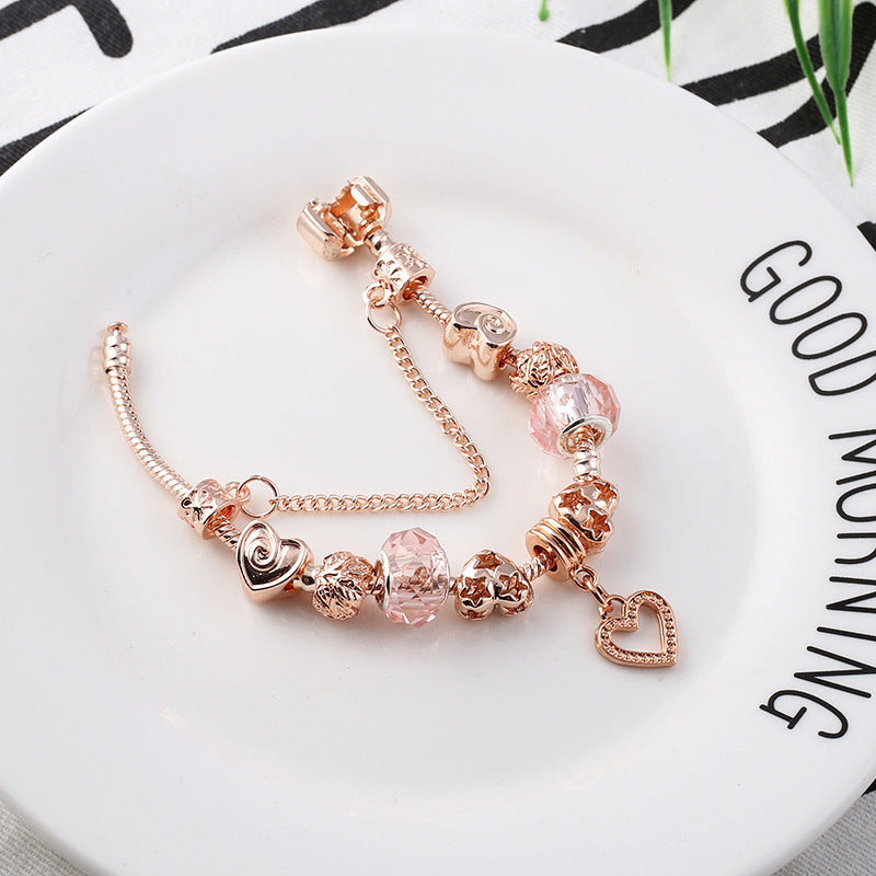 Svssy Rose Gold Romance Bracelet Collection