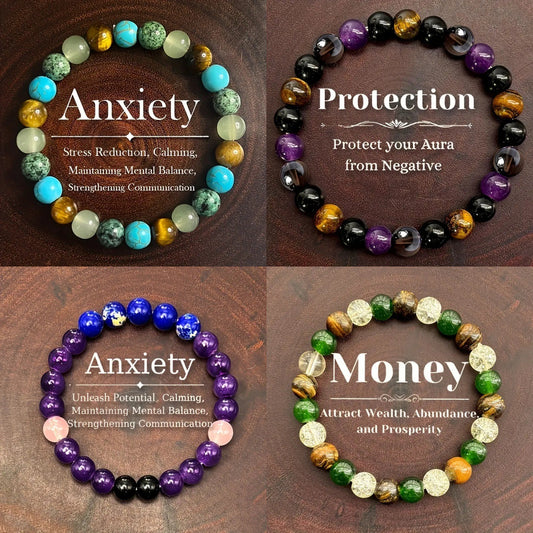 Svssy Earth & Glass Mosaic Bracelet Collection